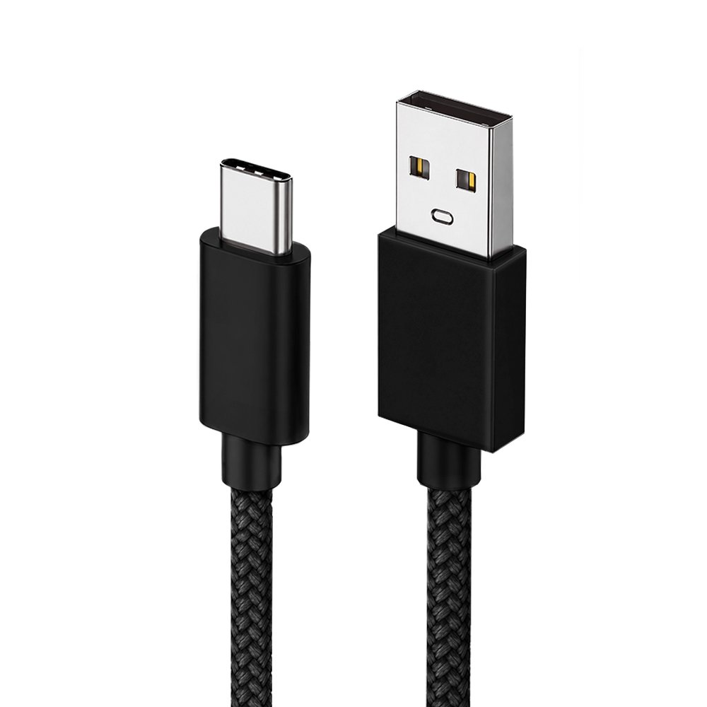 USB 2.0 480Mbps Type-A to Type-C 編織充電傳輸線 1M:圖片 2